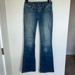 Hudson low rise flare jeans from 2005 — X long length